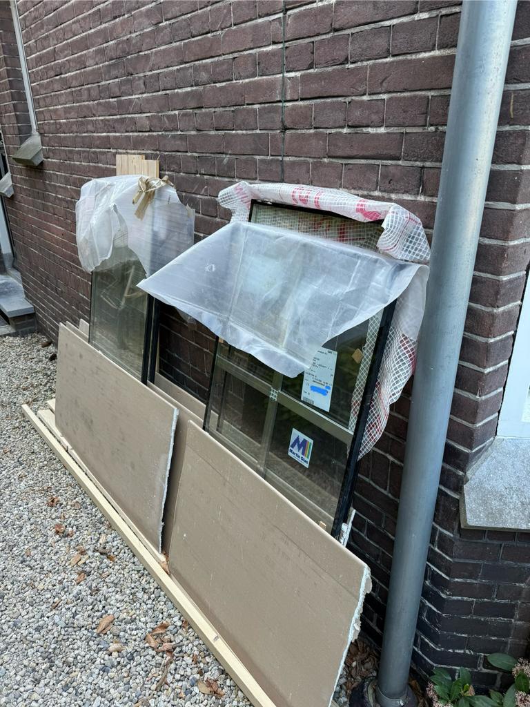 Hr++ ruiten, 4 stuks, Doe-het-zelf en Verbouw, Glas en Ramen, Ophalen, Nieuw, Gevelraam of Ruit