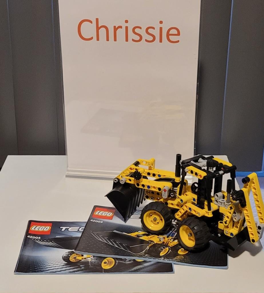 Lego Technic 42004, Ophalen, Zo goed als nieuw