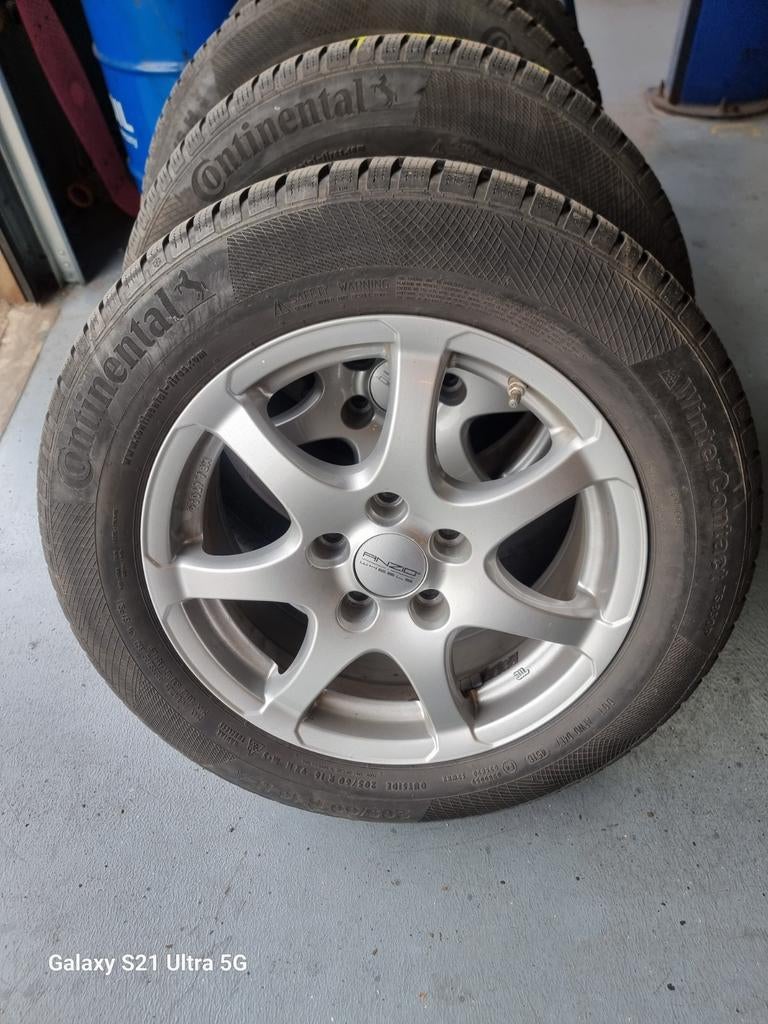 Kia Niro lichtmetalen velgen met bandenspanning sensoren, Ophalen