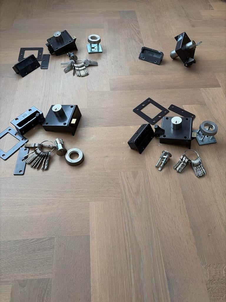 Lips oplegslot SKG II 1754 VS linksdraaiend, Ophalen of Verzenden, Gebruikt, IJzer, Slot