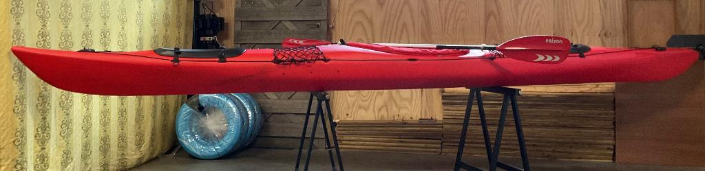 ZGAN Kajak Prijon 520 met roer een geheel complete set!, Ophalen, Zo goed als nieuw, 1-persoons