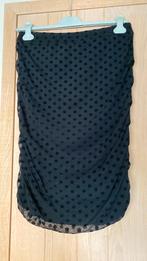 Rimpelrokje zwart Purdey Maat 42, Kleding | Dames, Zwart, Maat 42/44 (L), Ophalen of Verzenden, Zo goed als nieuw