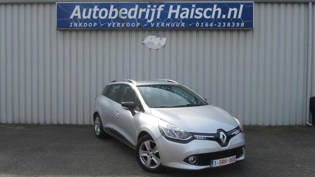 Renault Clio ST 1.5 DCI ECO2 BELGISCHE AUTO , LICHTE ACHTERS, Auto's, 1046 kg, Stof, Gebruikt, Zwart