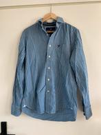 Blauw wit gestreepte overhemd - American Eagle - maat S, Ophalen of Verzenden, Nieuw, Maat 36 (S), Blauw
