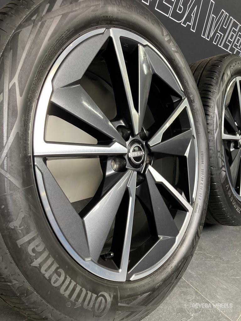 19” originele Nissan Qashqai J12 velgen + banden 5x114.3, Auto-onderdelen, 19 inch, Gebruikt, -, -