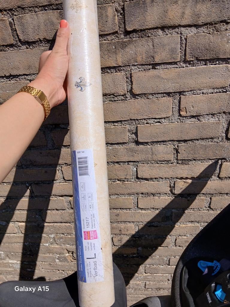 Papier behang, Ophalen, Minder dan 5 m², Zeil