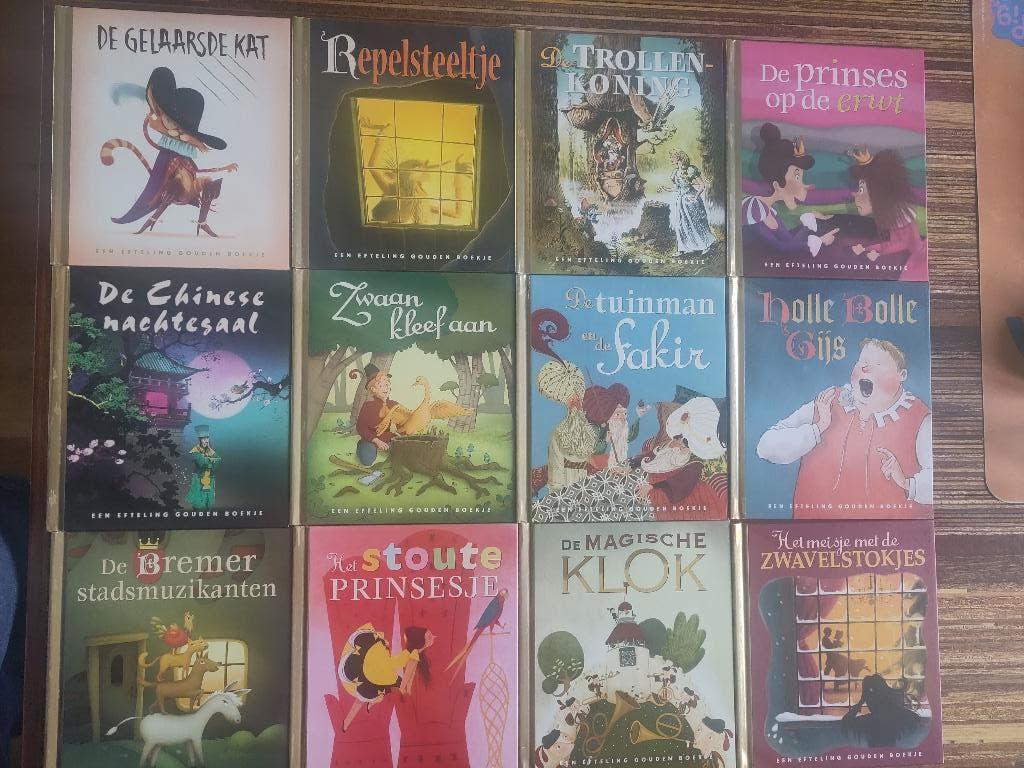Efeling gouden boekje reeks 2, 12 stuks, Ophalen of Verzenden, Zo goed als nieuw, Sprookjes