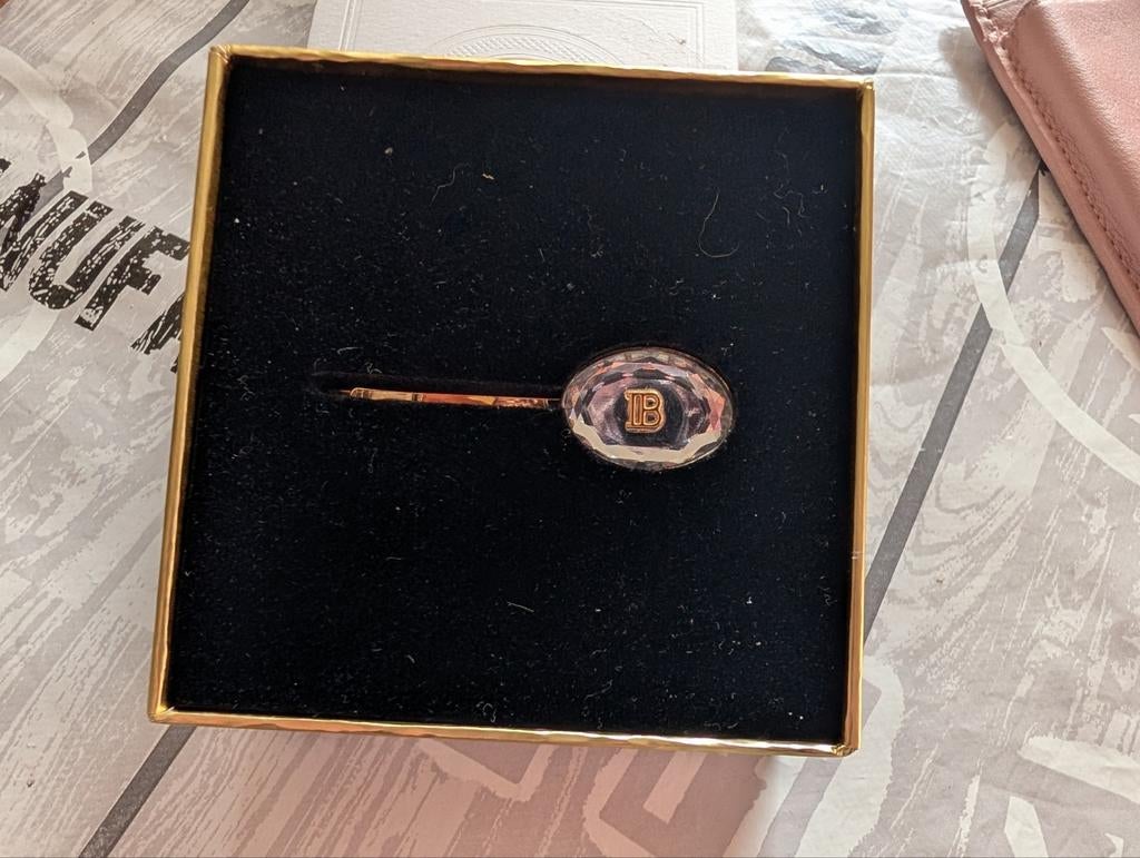 Balmain Paris Haarspeld met B-logo, Ophalen