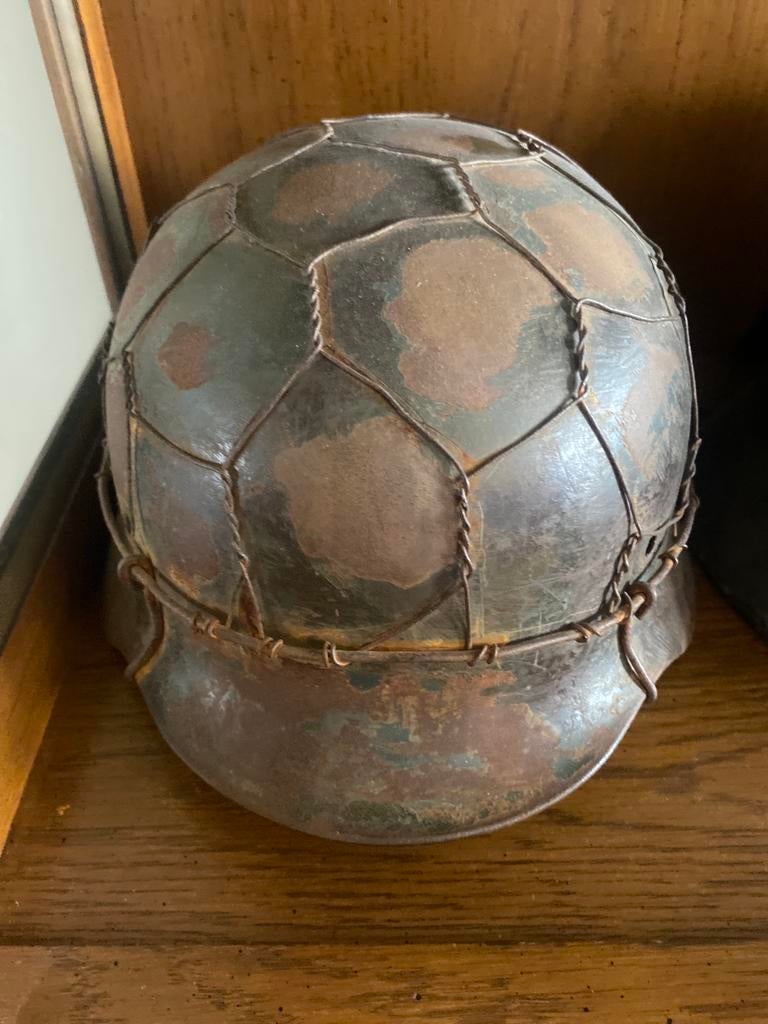 Originele helmen, Ophalen of Verzenden, Duitsland, Helm of Baret