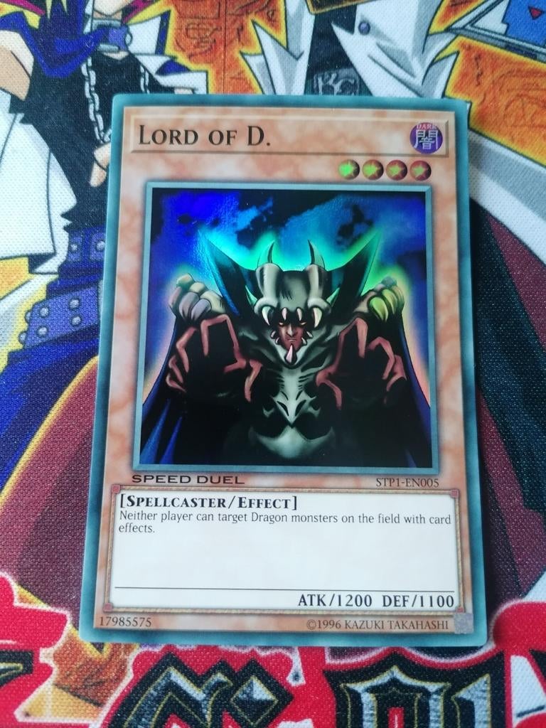 Lord of D. - Super Rare STP1 Speed Duel Tournament Promo, Ophalen of Verzenden, Zo goed als nieuw, Foil