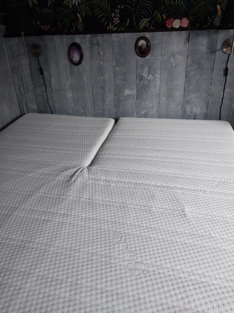 2 dagen oude topdek matras  bamboo 8 cm dik., Ophalen of Verzenden, Tweepersoons, 180 cm