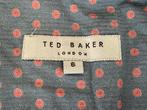 Exclusief kostuumhemd Ted Baker in nieuwstaat, Kleding | Heren, Ophalen of Verzenden, Zo goed als nieuw, Blauw, Halswijdte 43/44 (XL)