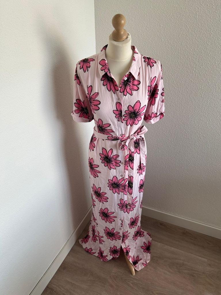 Fabienne Chapot maat 42 roze maxi Boyfriend jurk NIEUW 303, Maat 42/44 (L), Nieuw, Ophalen of Verzenden, Fabienne Chapot