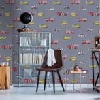 Brandweer helikopter politie behang paneel, Huis en Inrichting, Stoffering | Behang, Ophalen of Verzenden, Minder dan 10 m², Geel