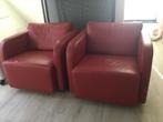 Fauteuils van DANCA…LEER, Ophalen of Verzenden, Zo goed als nieuw, 75 tot 100 cm, 50 tot 75 cm