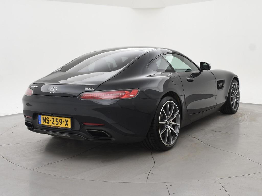 Mercedes-Benz AMG GT 4.0 S 510 PK + BURMESTER | PANORAMA | M, Auto's, Mercedes-Benz, Automaat, Achterwielaandrijving, Gebruikt