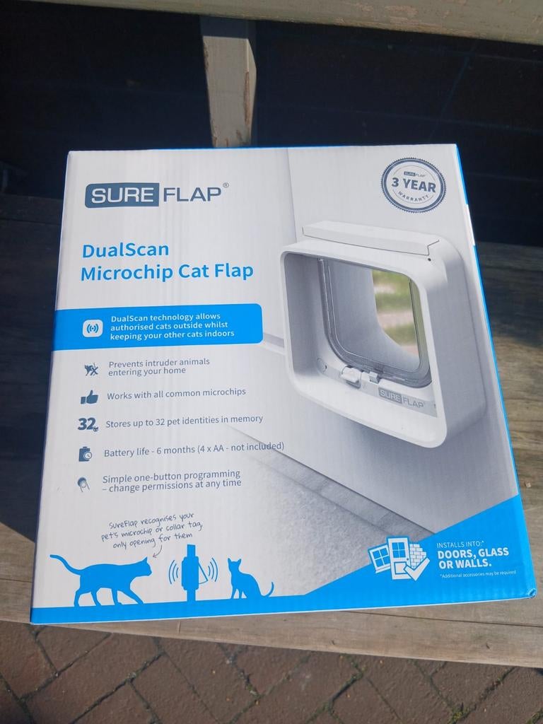SureFlap Kattenluik - Nieuw/ongeopend - Ophalen of verzenden, Ophalen of Verzenden, Nieuw