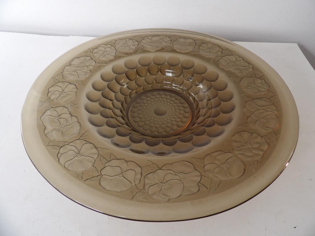 Art Deco Schaal Verlys, Ophalen of Verzenden