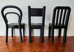 Ikea Fjantig 3x zwart kunststof haakje 'stoel', 12x5x5 cm, Wandkapstok, Kunststof, Ophalen of Verzenden, Zo goed als nieuw