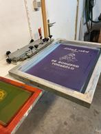 zeefdruk materialen en toebehoren, Ophalen, Zo goed als nieuw