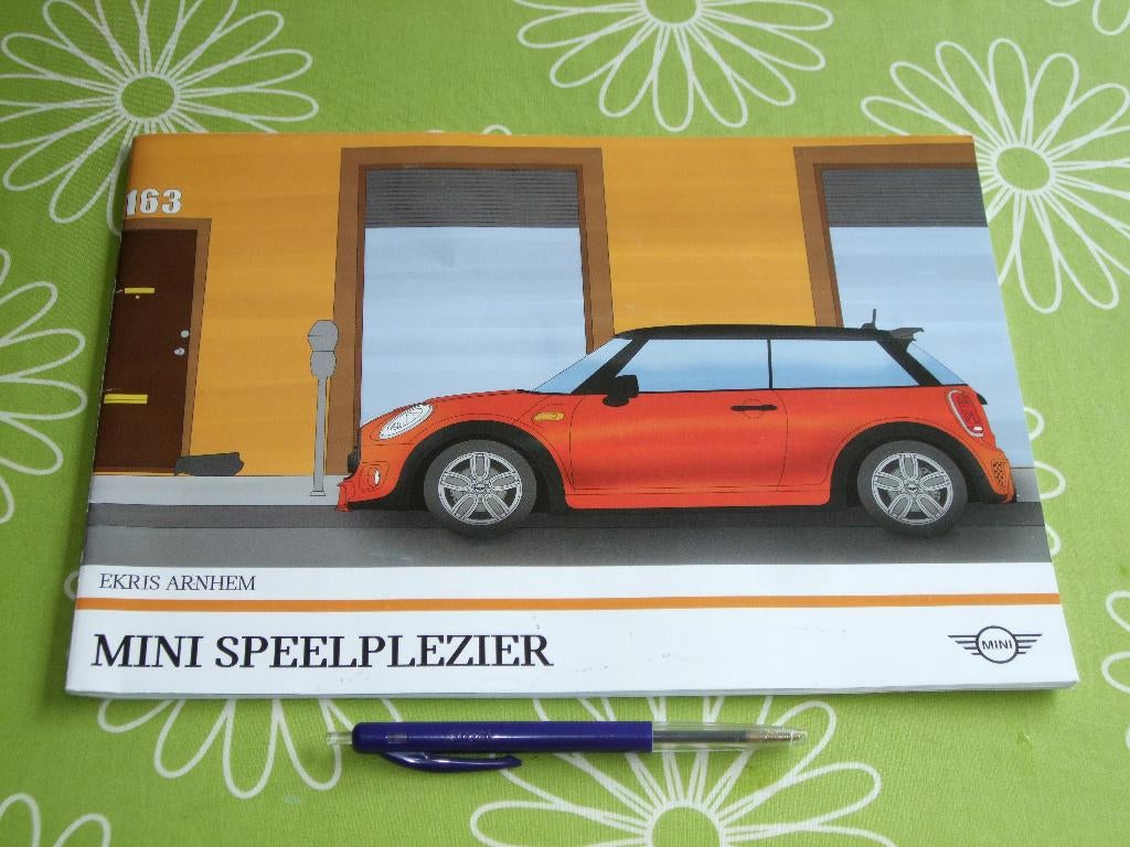 MINI speelplezier - kleur en doe boekje - onbeschreven, Ophalen of Verzenden, Zo goed als nieuw, Auto's