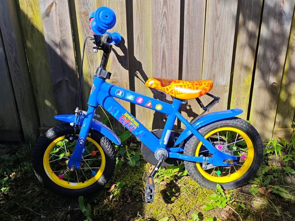 Paw Patrol 12 inch kinderfiets Volare met zijwieltjes, Ophalen, Zijwieltjes, Volare, Minder dan 16 inch