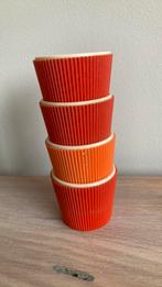 vintage Turkstra melamine geribbelde eierdopjes, Ophalen of Verzenden, Huis en Inrichting