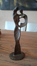 Bronzen beeld moeder en kind, Ophalen of Verzenden, Brons