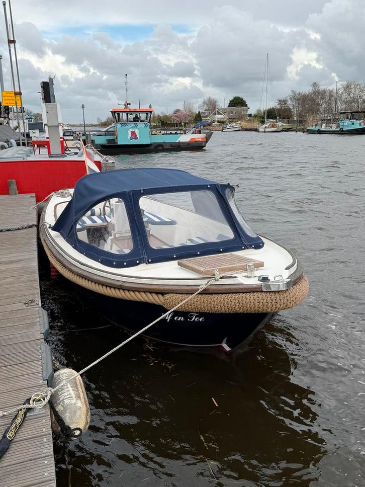 Makma vlet 700, Watersport en Boten, Sloepen, Gebruikt, 10 tot 30 pk, 6 meter of meer, Binnenboordmotor, Diesel, Polyester, Ophalen