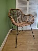 Mooi Rotan stoeltje met stalen onderstel, Kinderen en Baby's, Kinderkamer | Tafels en Stoelen, Ophalen of Verzenden, Zo goed als nieuw