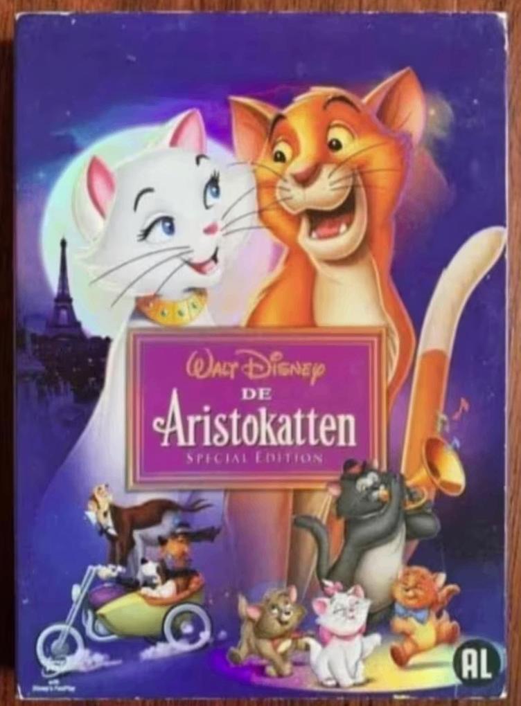 DVD De Aristokatten; special edition; Walt Disney, Tekenfilm, Ophalen of Verzenden, Zo goed als nieuw, Alle leeftijden