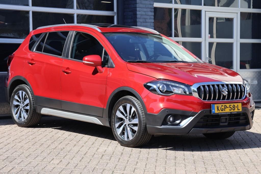 Suzuki S-CROSS 1.4 Boosterjet automaat allgrip, panoramdak,, Auto's, Gebruikt, 4 cilinders, Met garantie (alle), Leder