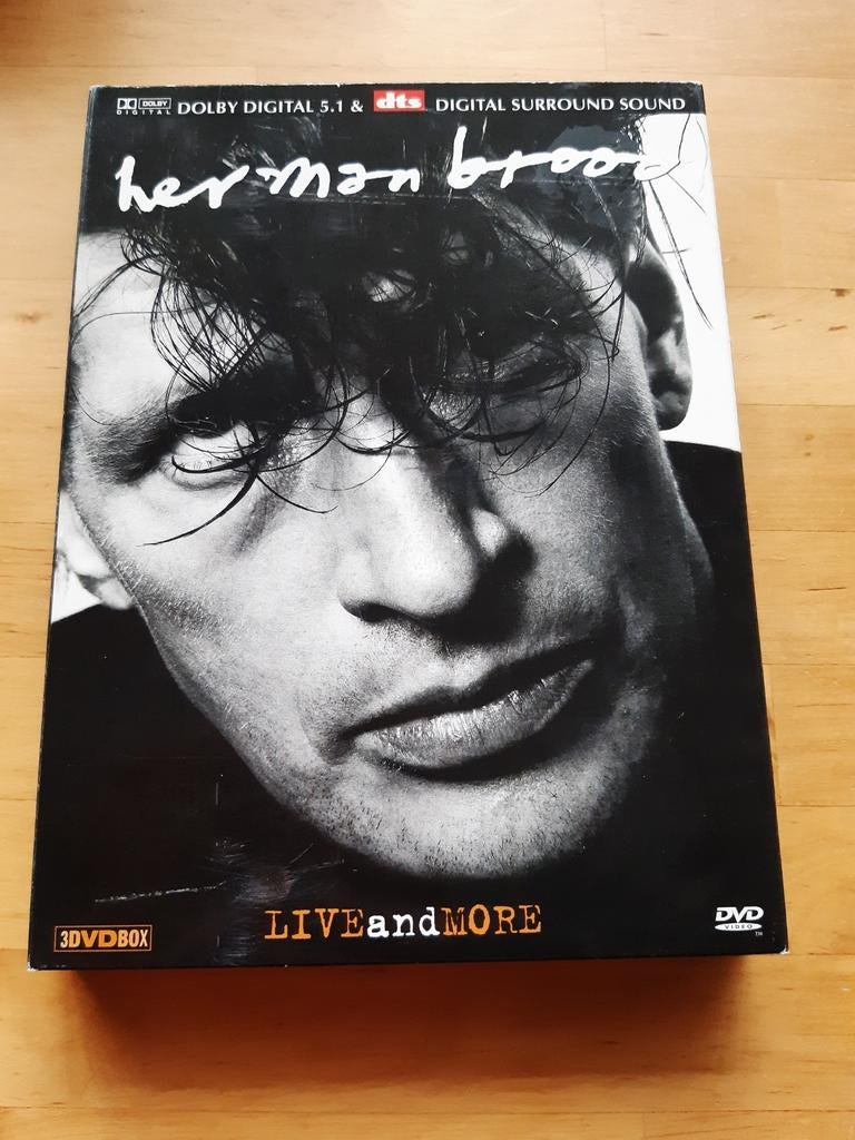 Herman Brood - dvd 3x, Ophalen of Verzenden, Zo goed als nieuw