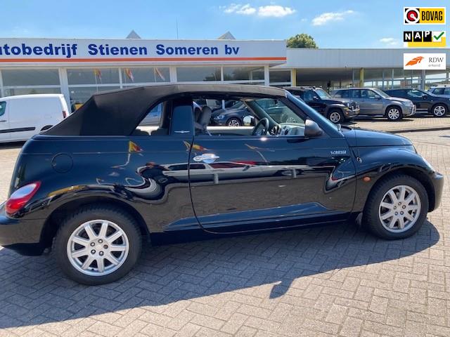 Chrysler PT Cruiser Cabrio 2.4i Limited, Auto's, Chrysler, Voorwielaandrijving, Gebruikt, Cabriolet, Zwart