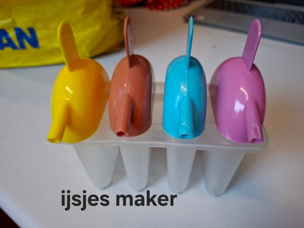 ijsjes maker, Ophalen