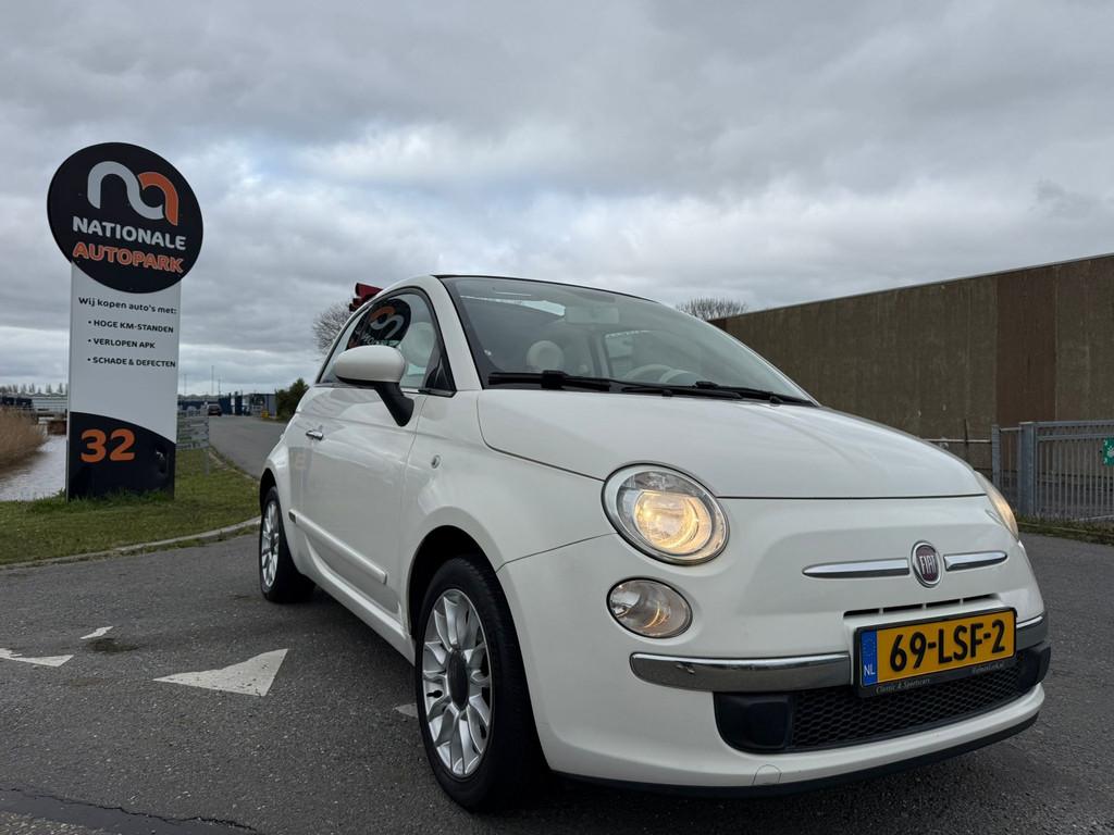 Fiat 500 C 2010 * 1.2 Lounge * AUTOMAAT * CABRIO * APK * TOP, Euro 5, Gebruikt, 1242 cc, Cabriolet