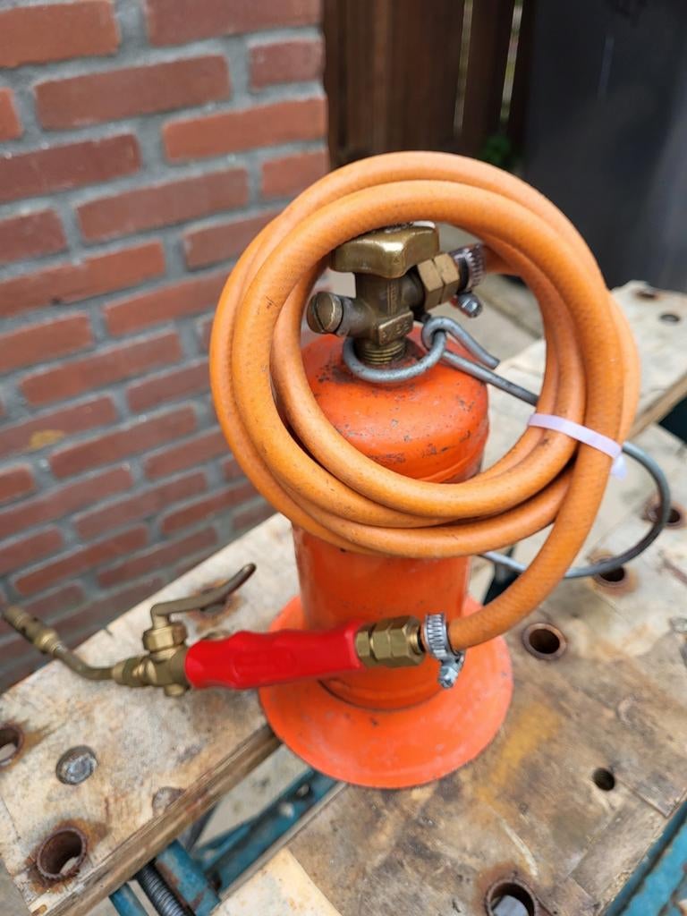 Loodgieters gasflesje, Ophalen of Verzenden