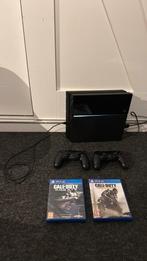 PlayStation 4 500GB met 2 controllers en 2 games, Ophalen, Met 2 controllers, Original, 500 GB