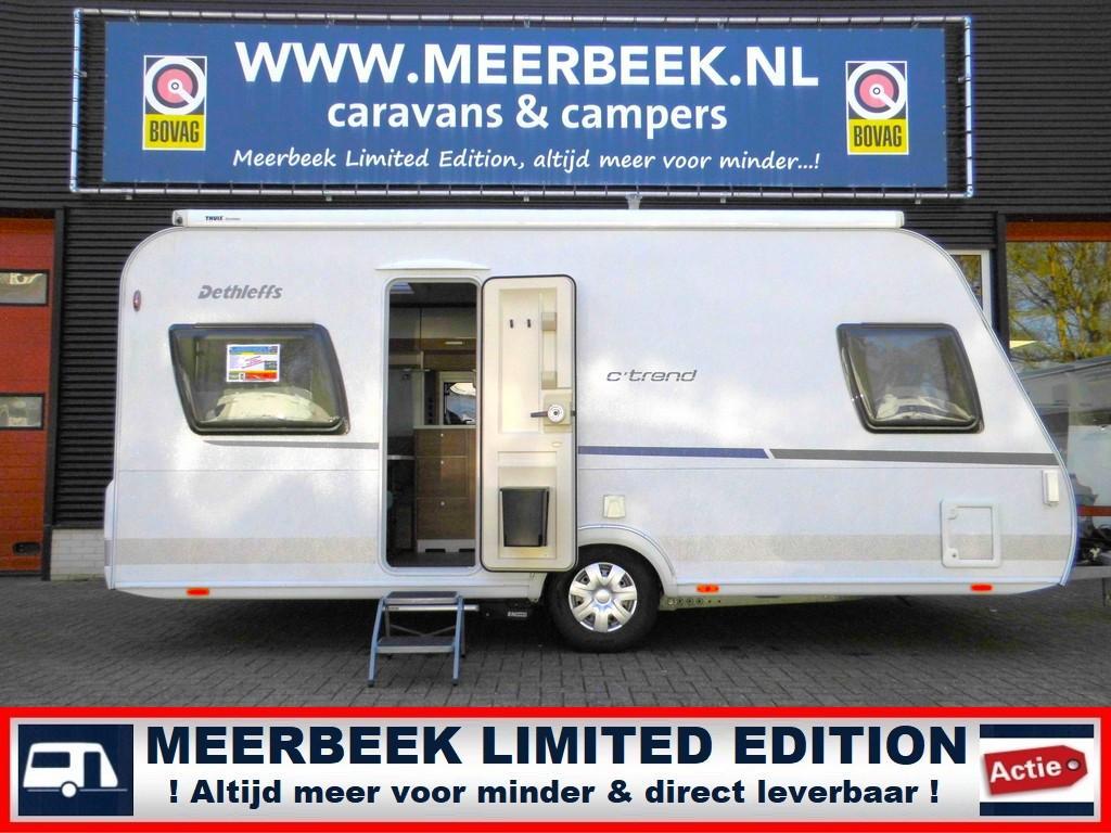 Dethleffs C'Trend 475 FR +MOVER +LUIFEL +AIRCO etc.!, Caravans en Kamperen, Caravans, Rondzit, Overige typen, Dethleffs, Tot en met 4