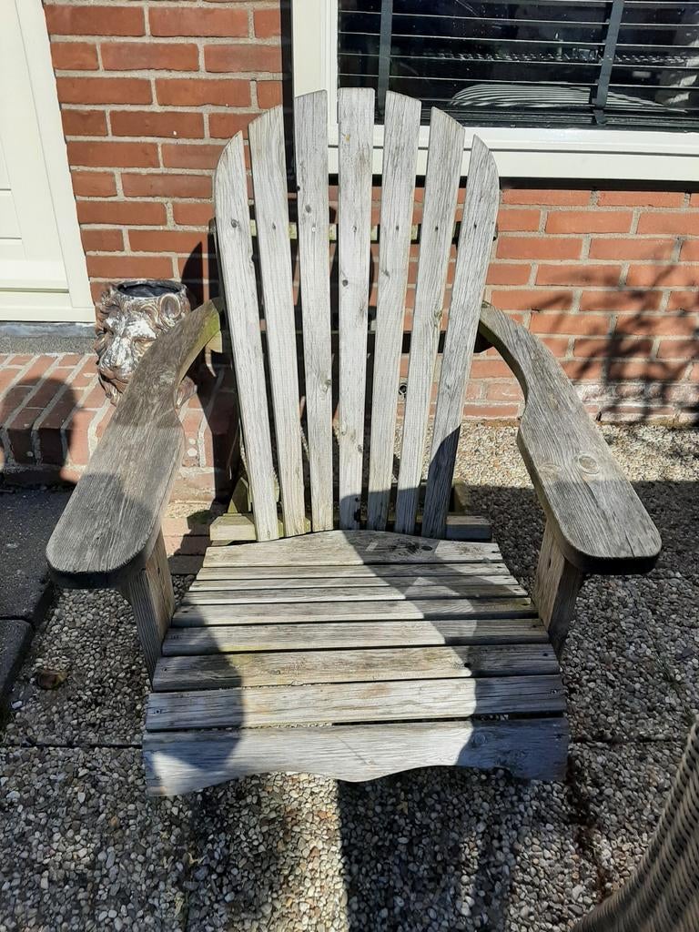 2 Tuinstoelen - Opknapper met potentie, Ophalen, Gebruikt, Hout