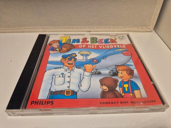 Tim & Beer op het Vliegtuig Philips CDi, Spelcomputers en Games, Games | Overige, Zo goed als nieuw, Avontuur en Actie, 1 speler