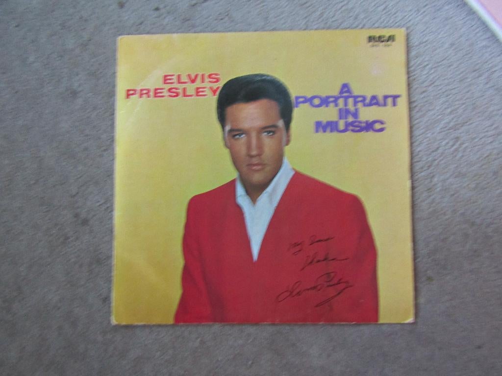 LP: Elvis Presley - A portrait in music - ALLEEN OPHALEN, Ophalen, Voor 1960, Gebruikt, 12 inch