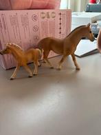 Schleich Haflinger familie - merrie en veulen, Ophalen of Verzenden, Zo goed als nieuw, Jongen of Meisje