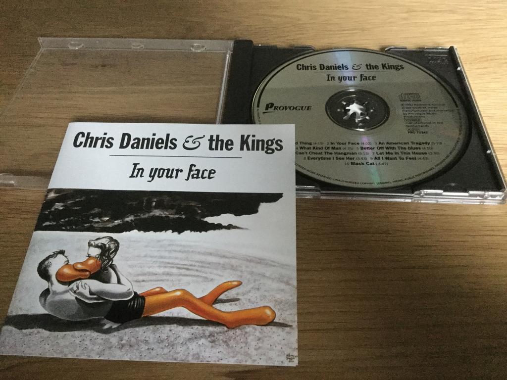 Chris Daniels & the Kings-In your face., Ophalen of Verzenden, Zo goed als nieuw, Poprock