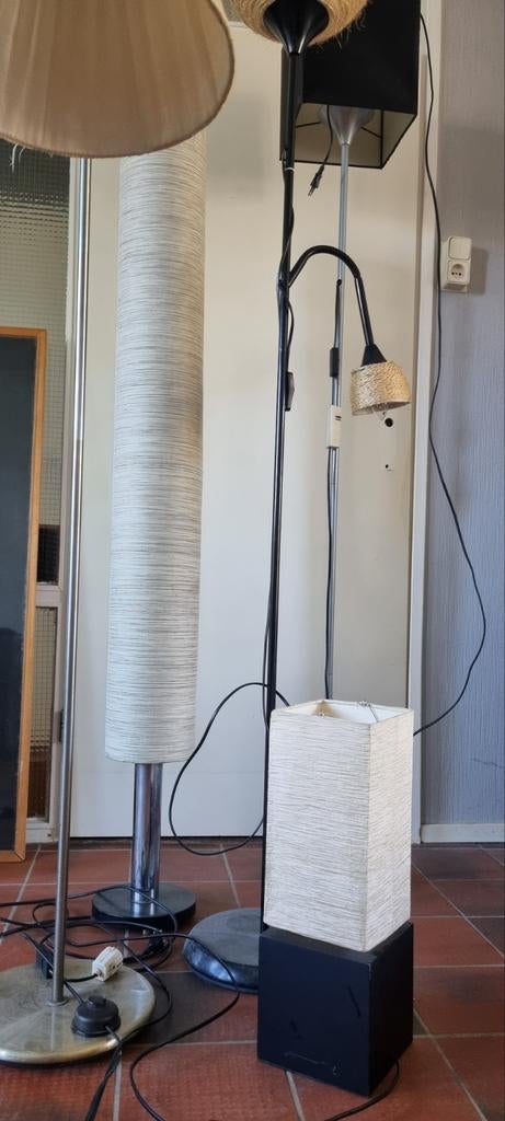Vintage vloerlampen, Ophalen, Gebruikt