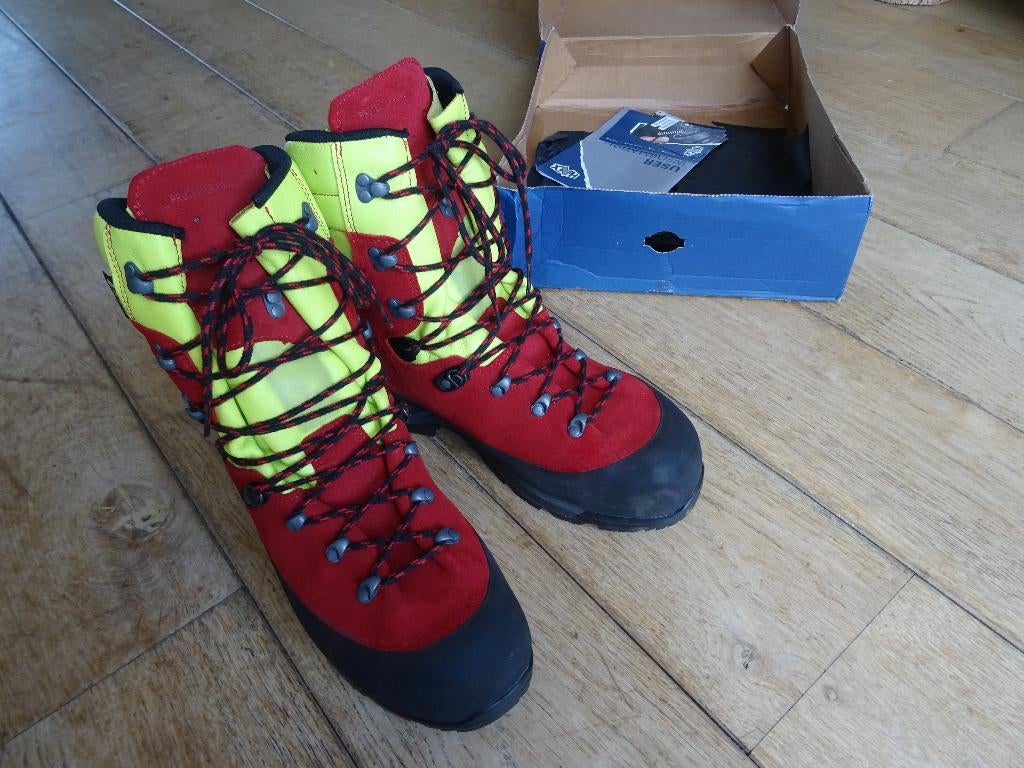 Haix Protector Forest 2.1 GTX rood geel NIEUW maat 45, Ophalen of Verzenden, Nieuw