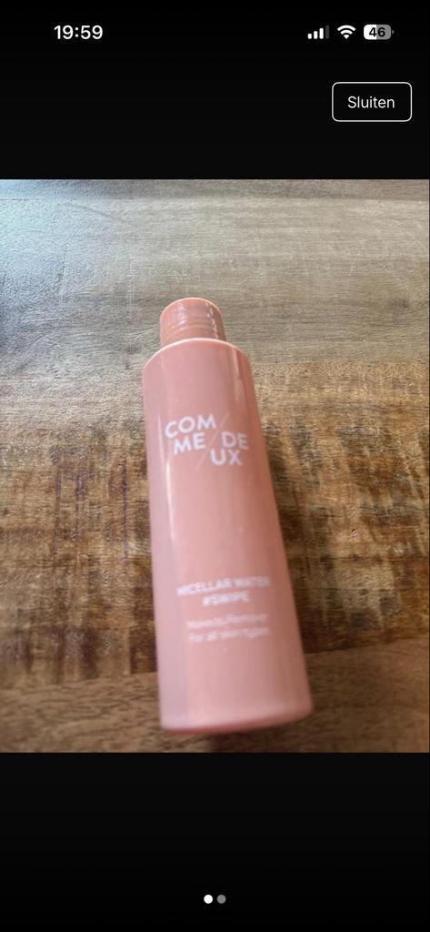 COM ME DE UX Micellair Water, Verzenden, Gebruikt, Gehele gezicht, Reiniging