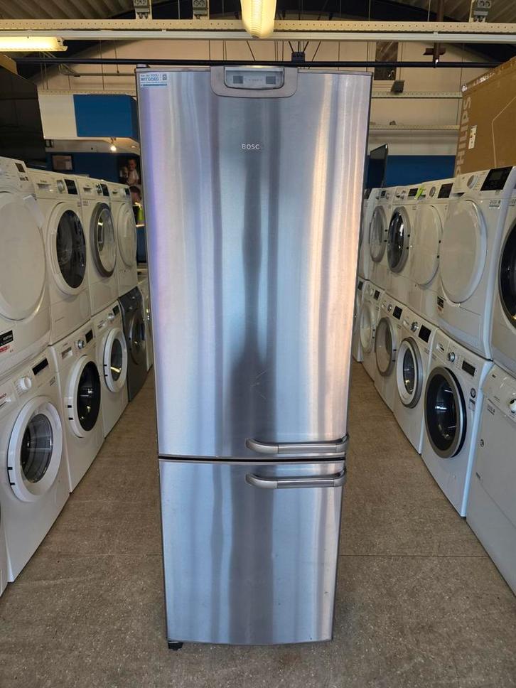Bosch koelvriescombinatie | Rvs | 2 motors | Gratis thuis 🚚, Witgoed en Apparatuur, Koelkasten en IJskasten, Zo goed als nieuw