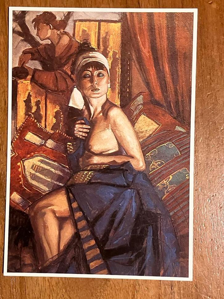 Nico Vrielink 1995 - Oriëntaalse schoonheid, Verzamelen, Ansichtkaarten | Themakaarten, Ongelopen, 1980 tot heden, Overige thema's