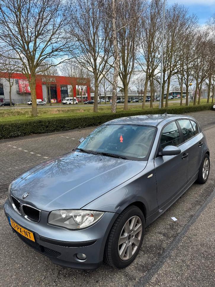 BMW 1-Serie 1.6 I 116 2005 Blauw |hobby|handel|onderdelen|, Auto's, BMW, Particulier, 1-Serie, Airbags, Centrale vergrendeling